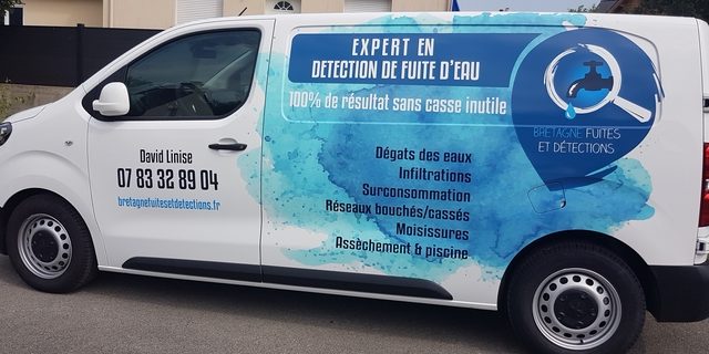 véhicule intervention fuite d’eau Bretagne véhicule intervention fuite d'eau Bretagne
