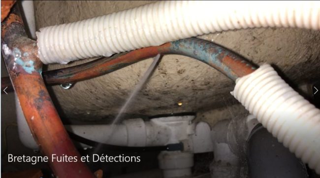 détections fuites d'eau et de gaz en Bretagne